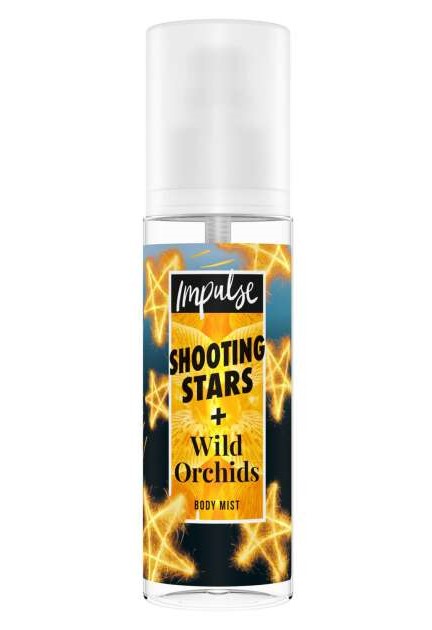IMPULSE SHOOTING STARS & WILD ORCHIDS - telový sprej 150 ml