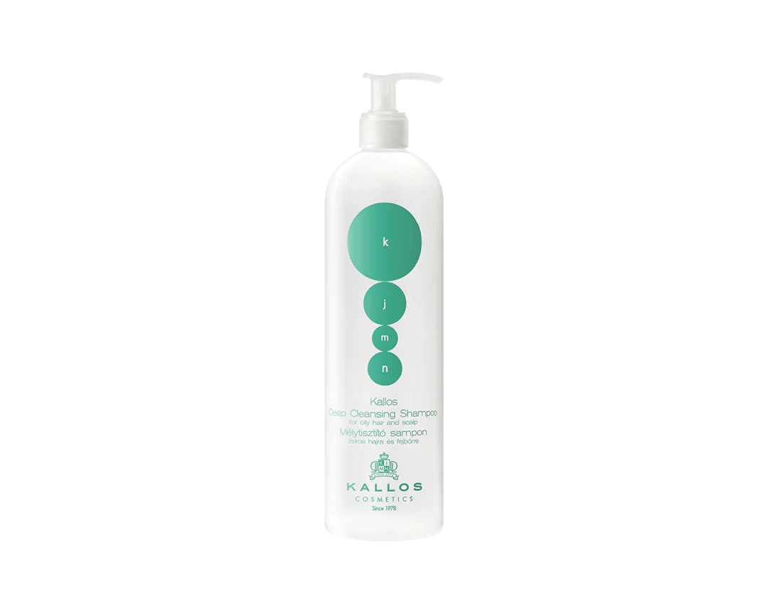 Kallos KJMN DEEP Cleansing  šampón na mastné vlasy - pumpa 1000 ml