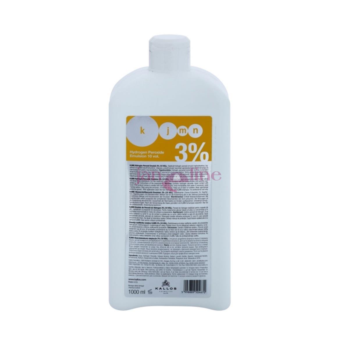 Kallos (KJMN) krémový oxidant neparfumovaný 3% - 1000 ml