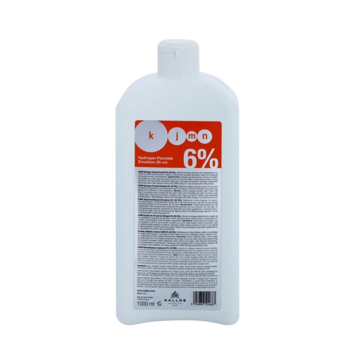 Kallos (KJMN) krémový oxidant neparfumovaný 6% - 1000 ml