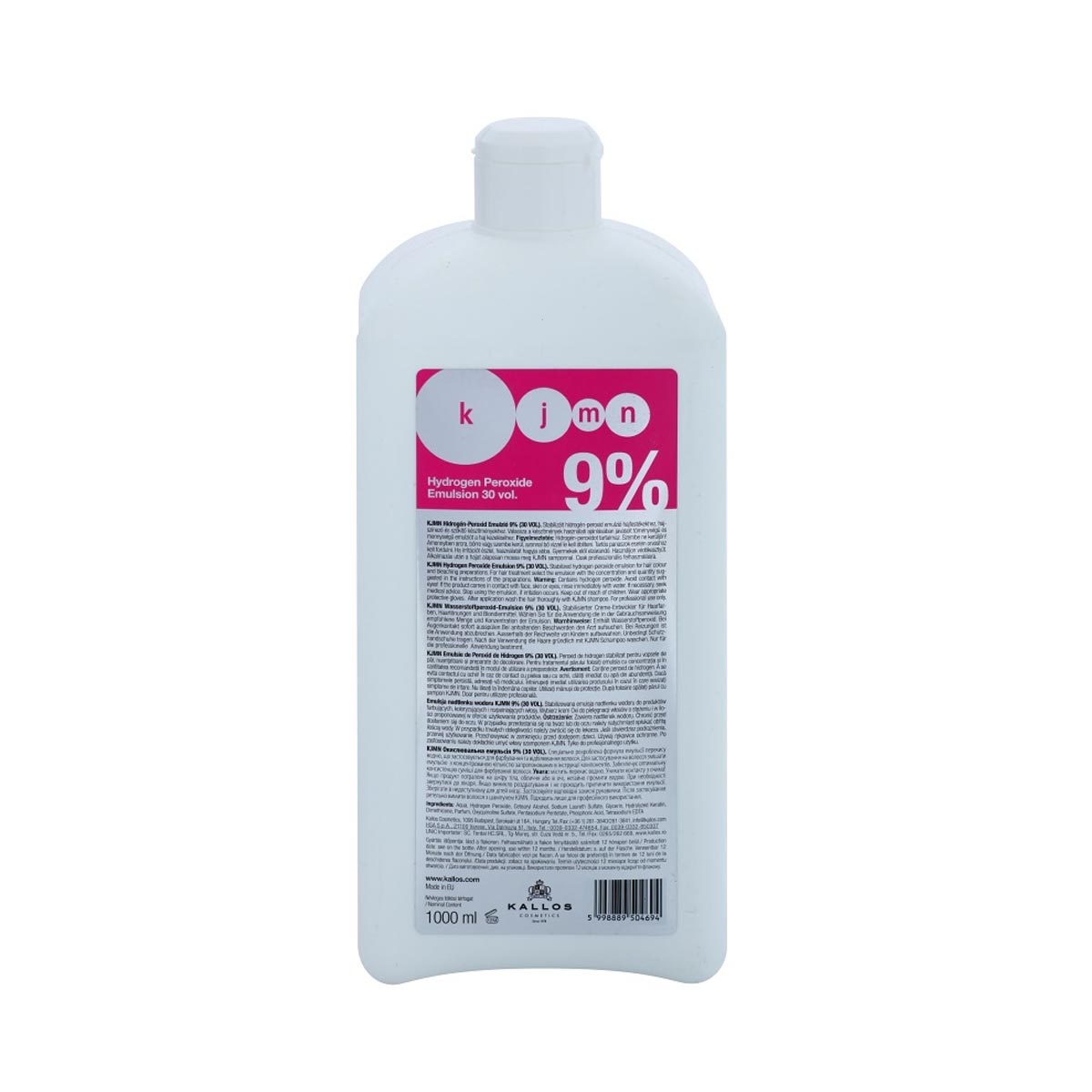 Kallos (KJMN) krémový oxidant neparfumovaný 9% - 1000 ml