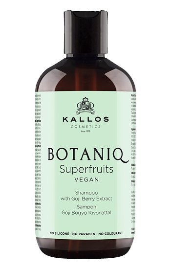 Kallos BOTANIQ Superfruits revitalizačný šampón na vlasy 300 ml  
