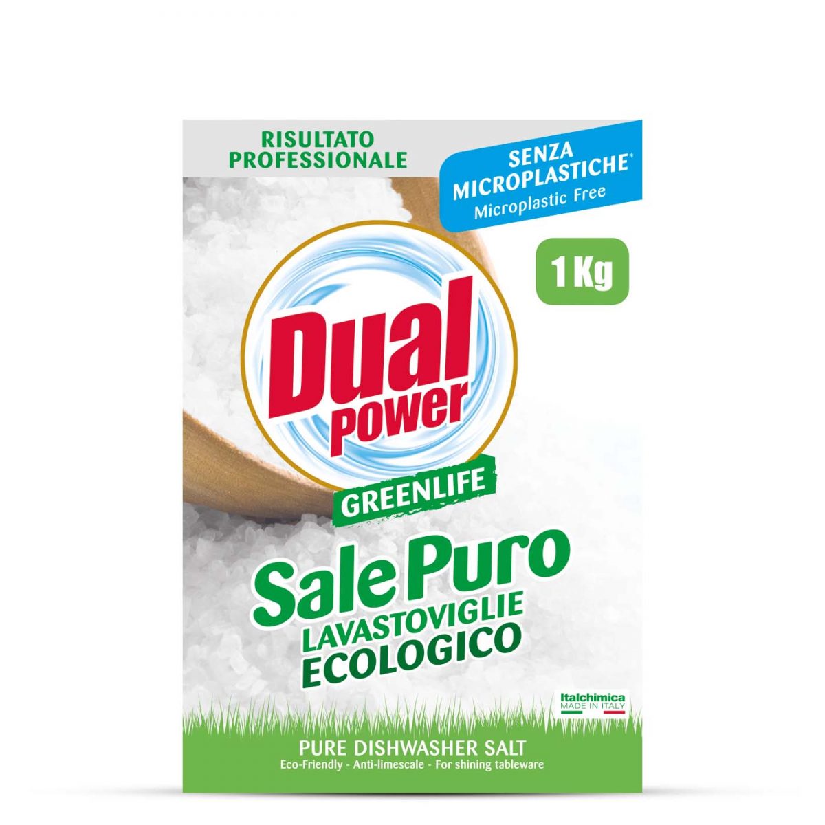 DUAL POWER  soľ do umývačky - GREENLIFE ECO 1kg