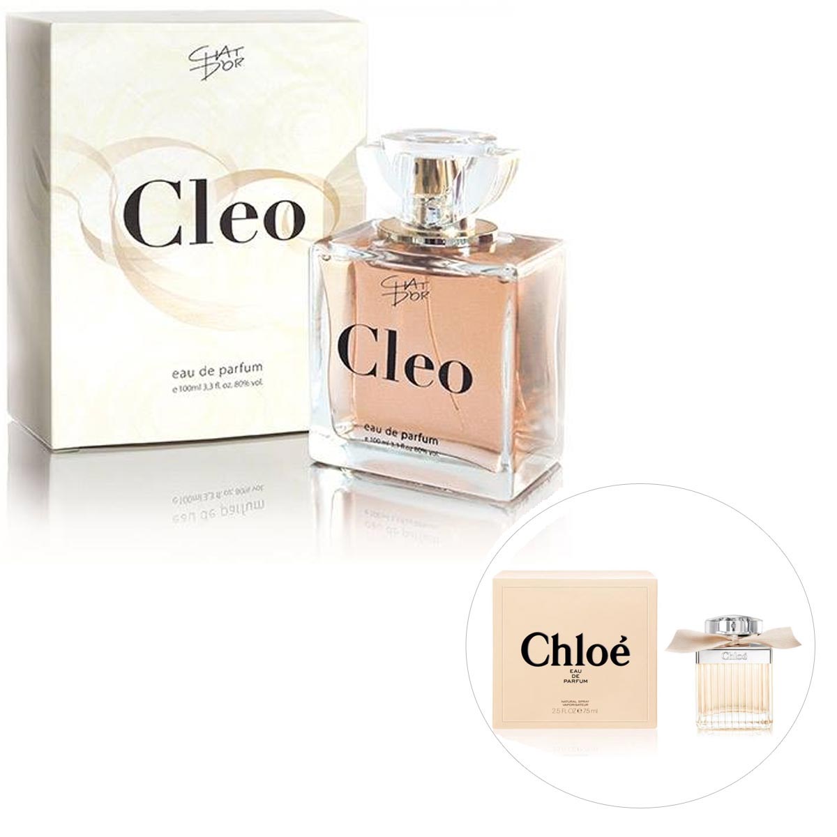 CHAT DOR CLEO  dámska parfémová voda 100ml, alter. vôňa CHLOE-CHLOE