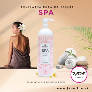 🌟 Rozmaznávajte svoju pokožku s Kallos SPA! 🌟 SPRCHOVÝ KRÉM KALLOS SPA S EXTRAKTOM Z RUŽE 1000 ML Jemná vôňa Damašskej...